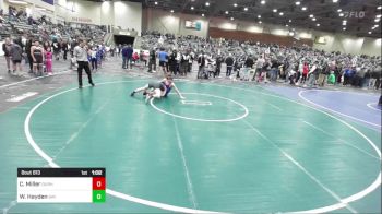 137 lbs Round Of 16 - Connor Miller, Durham Elite vs Wesley Hayden, Bay Area Dragons