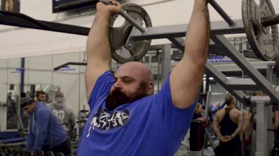 Training Upper Body With Europe's Strongest Man Laurence Shahlaei