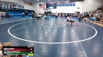 132 lbs Champ. Round 1 - Ricardo Gonzalez, Cheyenne East vs Nate Knight, Douglas