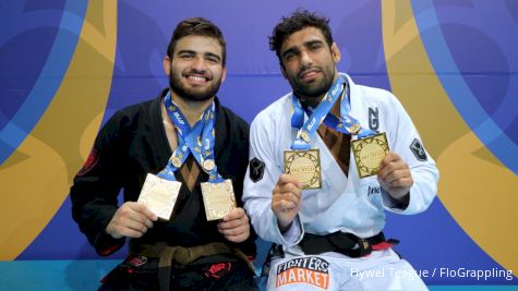 Leandro Lo And Brown Belt Student Gustavo Batista Win Quadruple Euro Gold