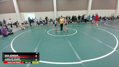 78 lbs Round 1 - Aurelius Haake, Grapevine Wrestling Club vs Jack Johnson, NB Elite Wrestling Club