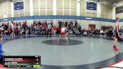 90 lbs Round 3 (4 Team) - Landon Burkett, Dragon Wrestling Club vs Paul Ladd, Franklin Central Wrestling Club