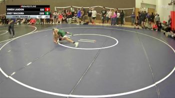 106 lbs Cons. Round 3 - Joey Wachira, Edmonds-Woodway vs Owen Landon, Bend