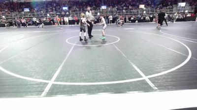 80 lbs Consi Of 8 #2 - Jayce Bever, Bear Cave vs Waylon Buckner, ERWC