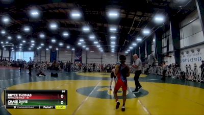 80 lbs Rd# 7- 10:45am Saturday Final Pool - Bryce Thomas, Maryland GOLD vs Chase Davis, Rebellion