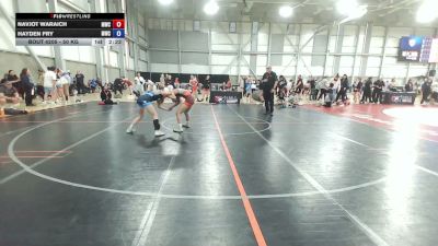 50 kg Cons. Rd Of 32 - Navjot Waraich, Menlo Wrestling Club vs Hayden Fry, Menlo Wrestling Club