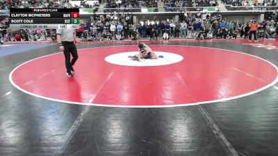 106 lbs Consi Of 16 #2 - Clayton McPheters, Mattanawcook vs Scott Cole, Scituate-RI