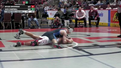 145 lbs 3rd Place - Myles Grossman, Gettysburg vs Jack Campbell, Nazareth Area