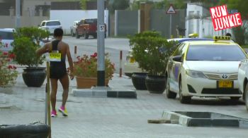 RUN JUNKIE: Bekele Hitchhiking In Dubai