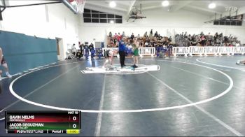 106 lbs Cons. Round 1 - Jacob Deguzman, Castro Valley vs Gavin Nelms, Porterville