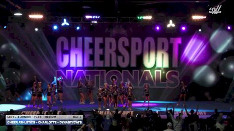 Cheer Athletics - Charlotte - DynastyCats [2026 L4 Junior - Flex - Medium Day 2] 2026 CHEERSPORT National All Star Cheerleading Championship