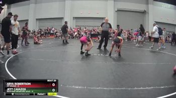 67 lbs Round 6 (10 Team) - Isaias Galindo, Backyard Brawlers Gold vs Carter Knox, MF Savage