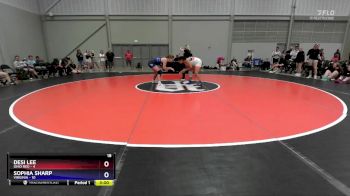 190 lbs 2nd Wrestleback (8 Team) - Desi Lee, Ohio Red vs Sophia Sharp, Virginia