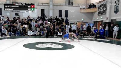 132 lbs Consolation - Thomas Nguyen, Braintree vs Bret Foley, Marshfield