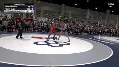 97 lbs Champ. Round 1 - Austin Craig, All Navy Wrestling vs Orry Elor, New York Athletic Club