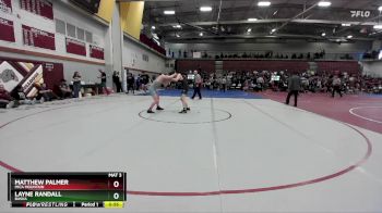 132 lbs Cons. Round 3 - Matthew Palmer, Mica Mountain vs Layne Randall, Basha