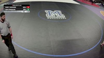 Champ. Round 1 - Ruby VanHorn, Crete Girls vs Kim Gonzalez, Grand Island Girls