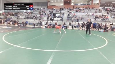 46 kg Cons. Quarters - Jasmine Buck, RBY WC vs Jasmine Brucato, Pit Crew WC