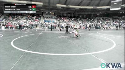 43 lbs Round Of 32 - Rhett Green, Marlow Outlaws vs Everett Collard, Standfast