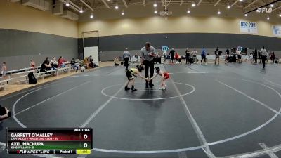 36-40 lbs Round 2 - Axel Machupa, King William vs Garrett O`Malley, Capital City Wrestling Club