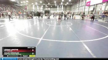 63 lbs Cons. Round 6 - Jovani Lamothe, Mat Demon WC vs Shaun Gonzalez, Scrap Yard Garage Wrestling