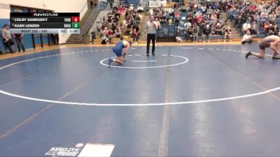 150 lbs Semifinal - Colby Sandusky, Torrington vs Kash Lenzen, Douglas