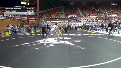 190 lbs Cons. Round 1 - Maddex Doherty, Wellsville Hs vs Raul Perez, Pratt