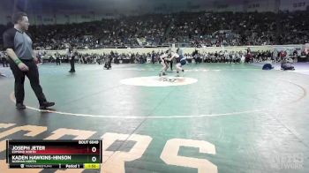 6A-138 lbs Quarterfinal - Joseph Jeter, Edmond North vs Kaden Hawkins-Hinson, Norman North