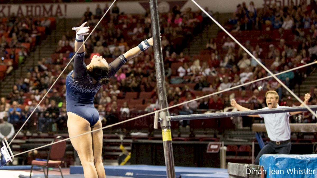 UCLA's Kyla Ross Earns First Perfect 10 With Flawless Bar Set