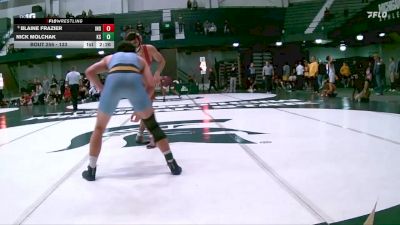 133 lbs 5th Place Match - Nick Molchak, Kent State vs Blaine Frazier, Indiana