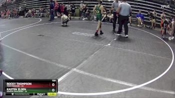 100 lbs Round 2 (6 Team) - Kasten Elsen, Kansas Anaconda vs Rocky Thompson, Team Missouri