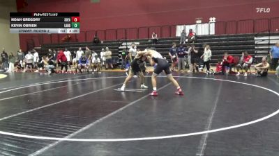 149 lbs Champ. Round 2 - Kevin Obrien, Lander vs Noah Gregory, Southeastern