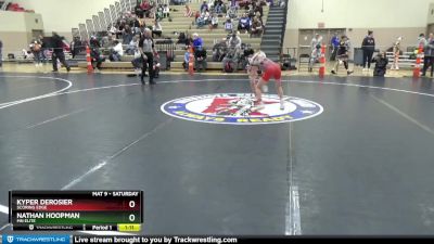 80 lbs Cons. Semi - Kyper DeRosier, Scoring Edge vs Nathan Hoopman, MN Elite