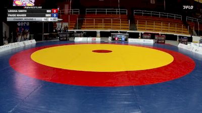 76kg Champ. Round 1 - Leigha Smith, Mariposa Wrestling Club vs Paige Maher, Burnaby Mountain Wrestling Club