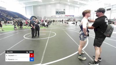 175 kg Quarterfinal - Ezekiel Tackett, Silverback WC vs Taylor Powers, Coachella Valley WC