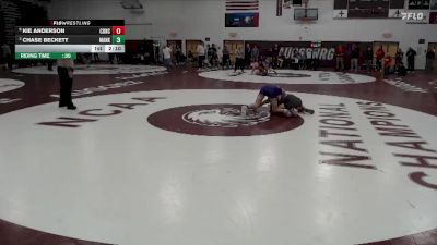 133 lbs Semifinal - Kie Anderson, Concordia Moorhead vs Chase Beckett, Minnesota State Mankato