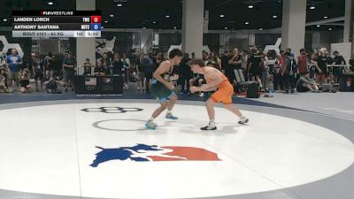 63 kg Champ. Rd Of 32 - Landen Lorch, Tiger Wrestling Club vs Anthony Santana, NMU-National Training Center