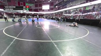 175 lbs Cons. Round 5 - Lukas Real, Mountain View vs Evan Serafine, Meridian