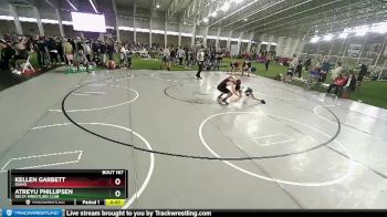 132 lbs Champ. Round 1 - Atreyu Phillipsen, Delta Wrestling Club vs Kellen Garbett, Idaho