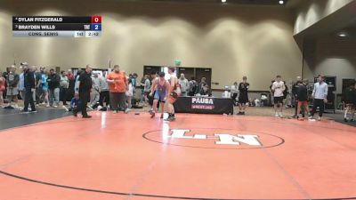 215 lbs Cons. Semis - Dylan Fitzgerald vs Brayden Wills, Triple T