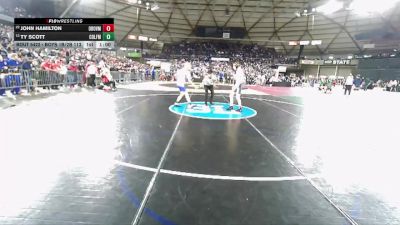 Boys 1B/2B 113 Cons. Round 2 - John Hamilton, Oroville vs Ty Scott, Colfax