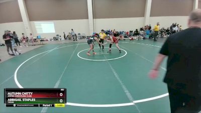 136 lbs Quarterfinal - Autumn Chitty, Amped Wrestling Club vs Abbigail Staples, Texas