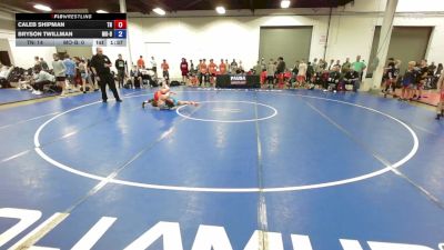 92 lbs Caleb Shipman, Tennessee vs Bryson Twillman, Missouri Blue