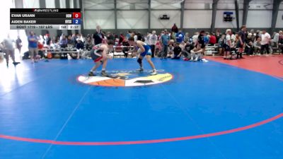 157 lbs Cons. Rd Of 32 - Evan Urann, Big Cat Wrestling vs Aiden Baker, Nyssa
