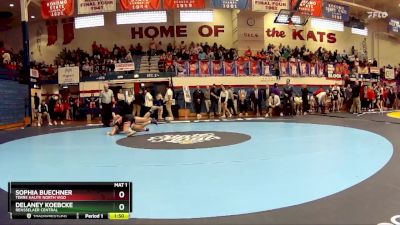 120 lbs Semifinal - Delaney Koebcke, Rensselaer Central vs Sophia Buechner, Terre Haute North Vigo