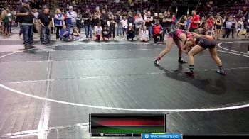115 lbs Cons. Semi - Angelina Roller, Betterman Elite Wrestling vs Teagan Miller, Pikes Peak Warriors Wrestling