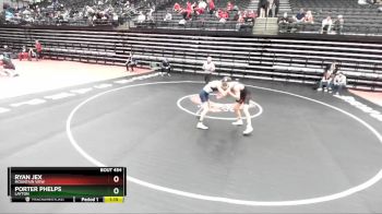 141 lbs Quarterfinal - Ryan Jex, Mountain View vs Porter Phelps, Layton