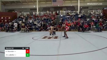 145 lbs Prelims - Xavier Sounder, Woodward Academy vs Brad LaBella, Severn School