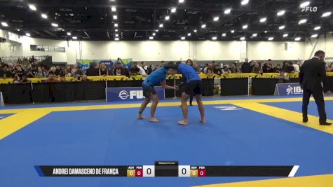 Jesse-Aaron Nicolescu Raiz vs Andrei Damasceno De França 2025 World IBJJF Jiu-Jitsu No-Gi Championship