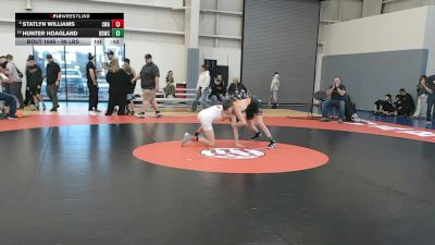 96 lbs Semis - Statlyn Williams, Sublime Wrestling Academy vs Hunter Hoagland, Beaver Dam Wrestling Club